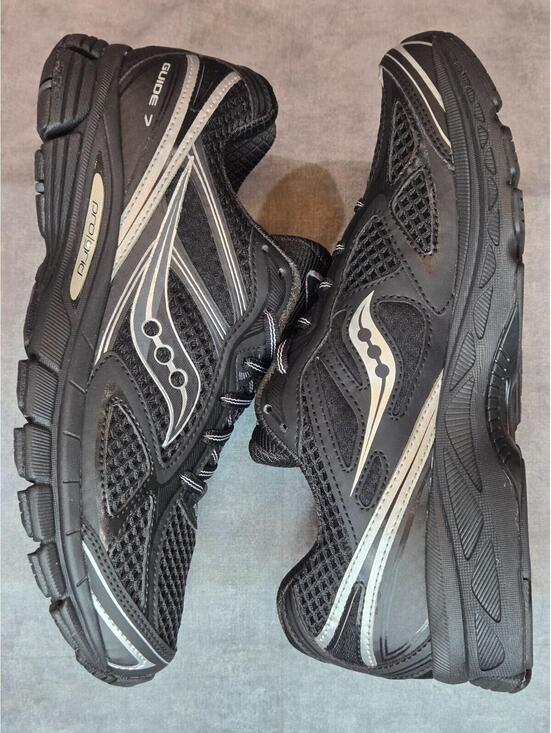 Saucony Progrid Guide 7 - Black Silver (S70936-16) Men\'s 8 / Women\'s 9.5 NIB main image 6